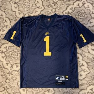 Nike Uprising Braylon Edwards Michigan University Jersey! Men’s XXL!